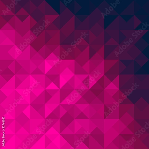 Obraz Pink geometric background