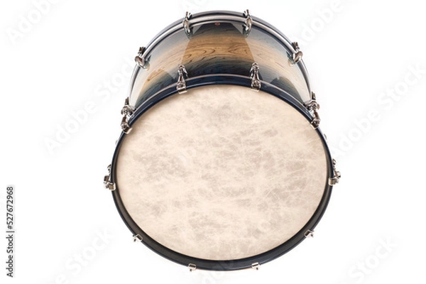 Obraz bass drum on a white background 
