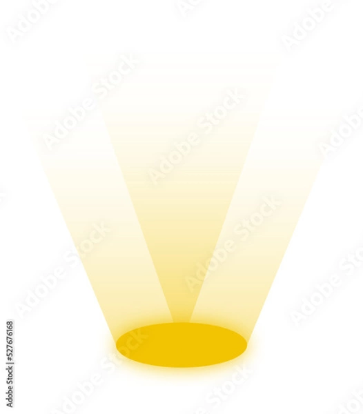 Obraz spotlight effect
