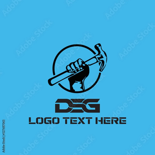 Obraz Construction logo 