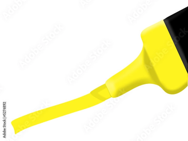Obraz yellow highlighter