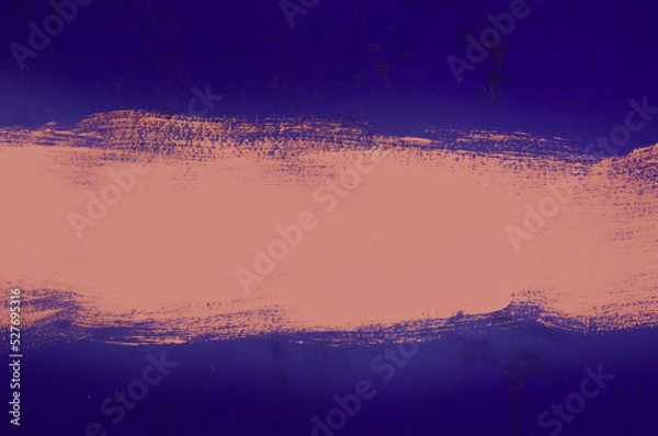 Fototapeta Dirty toned iron battered background with a strip