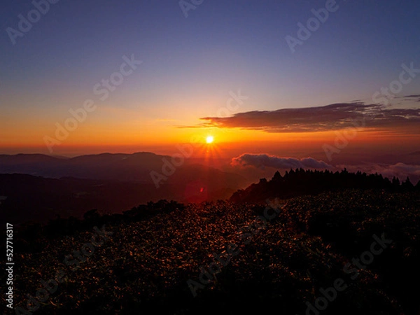 Obraz 白山の朝日