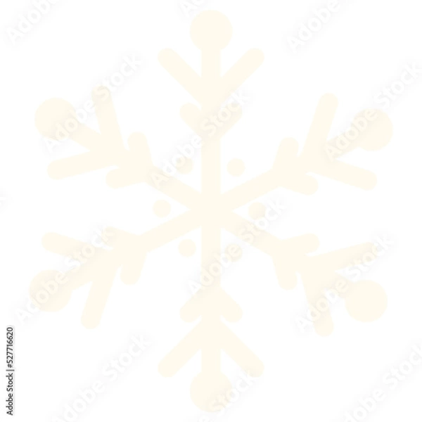 Fototapeta Simple Snowflake, Snowflake no background, png snowflake, 