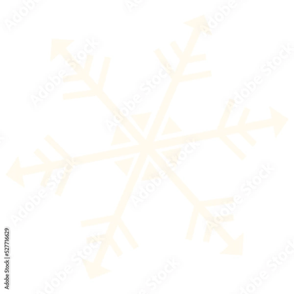 Fototapeta snowflake, snowflake no background, png snowflake, simple snowflake symbol, 