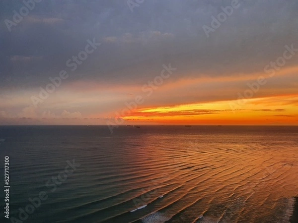 Obraz sunset over the sea