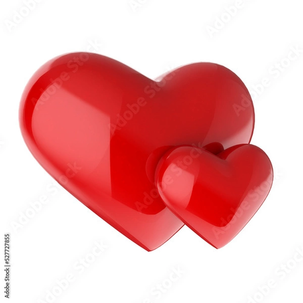 Fototapeta Heart 3D rendering 