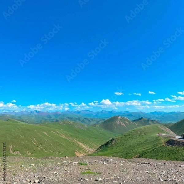 Obraz landscape with sky
