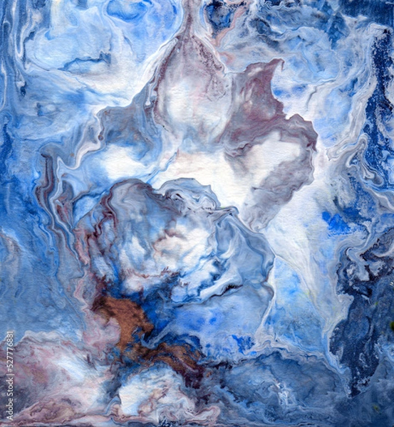 Fototapeta blue ice texture