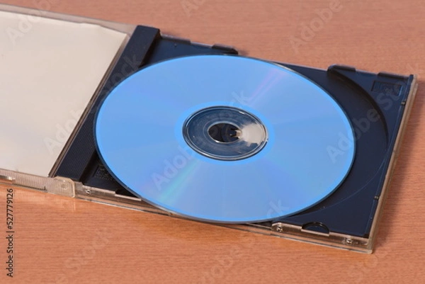 Obraz コンパクトディスクの裏面