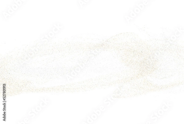 Fototapeta Light silver gold dust. Vector