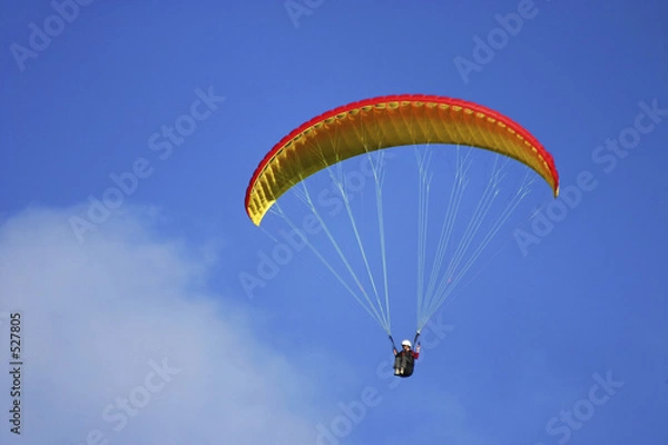 Obraz paragliding