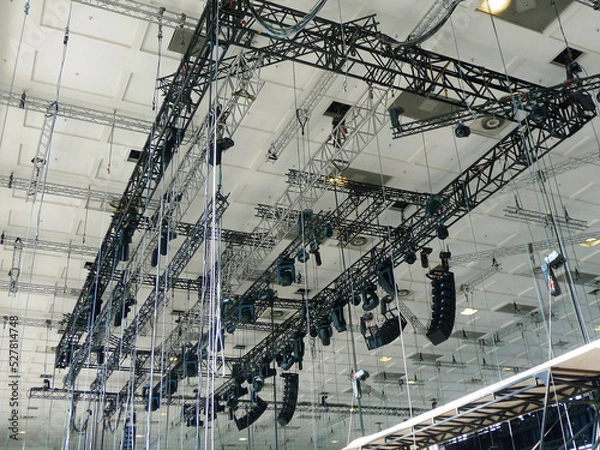 Fototapeta Traversenkonstruktion
