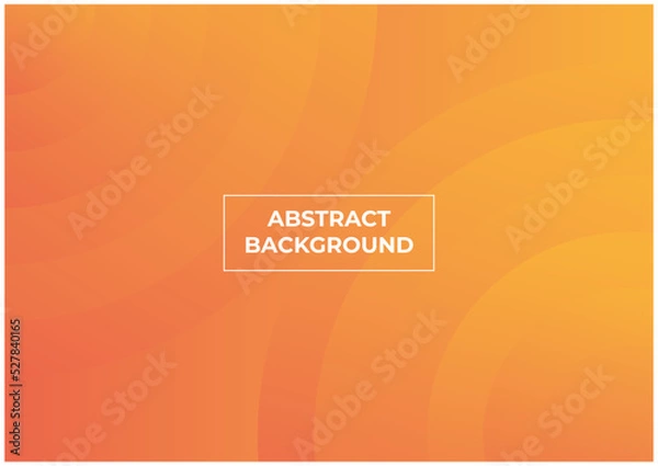 Fototapeta abstract orange gradient background template