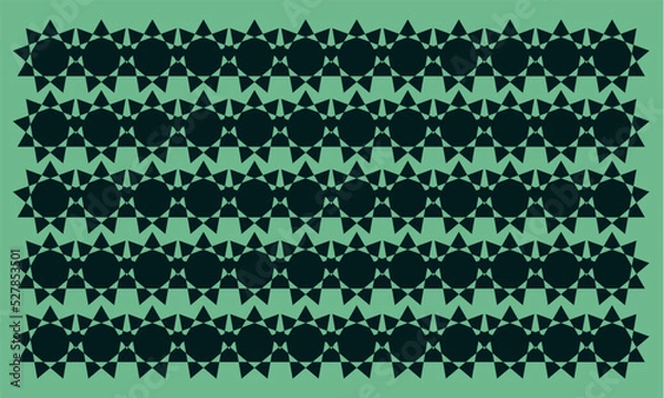 Obraz abstract background pattern with wattery blue greens theme