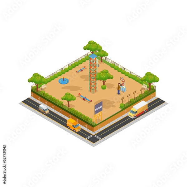 Obraz Cartoon Home interior room background template. background concept