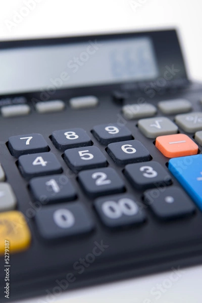 Obraz Taschenrechner - Makro