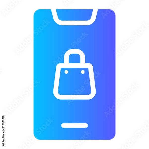 Fototapeta Online Store icon