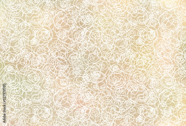 Fototapeta 和紙　和柄　テクスチャ　背景