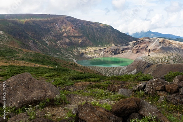 Obraz 蔵王　御釜