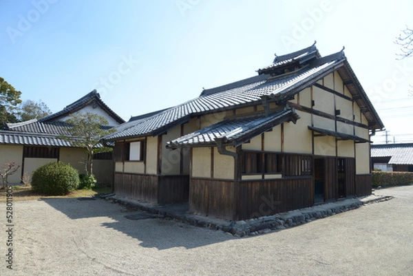 Fototapeta 旧崇広堂　台所棟　三重県伊賀市上野丸之内