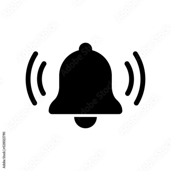 Fototapeta Notification bell icon