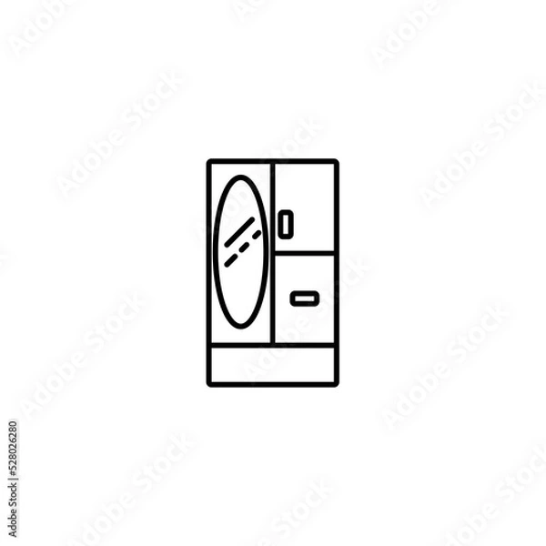 Fototapeta cupboard icon