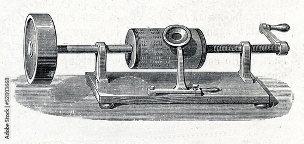 Obraz Fonograf Edisona