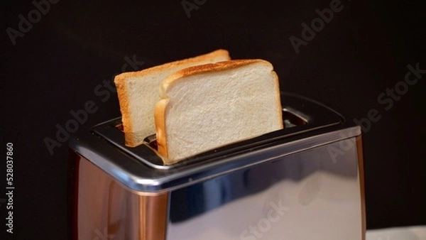 Obraz bread in a toaster