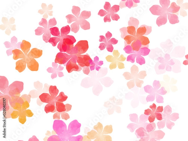 Fototapeta Background Flower Illustration
