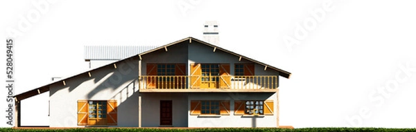 Fototapeta architecture concept, historic house