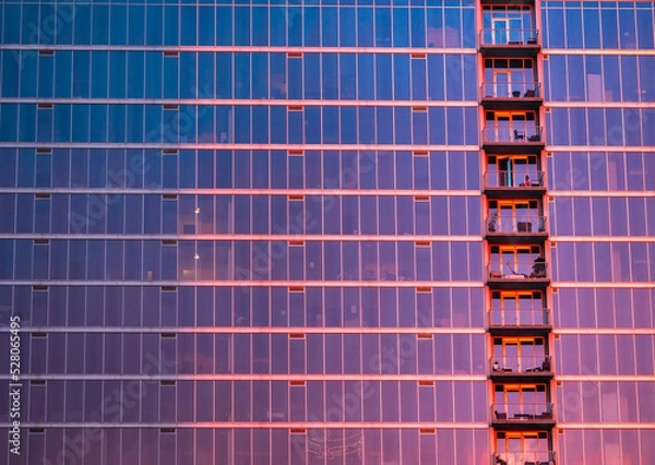 Obraz Warm Building Light