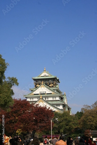 Fototapeta Castillo de Osaca IV, Japon