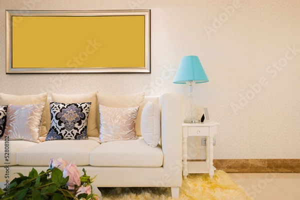 Obraz modern living room