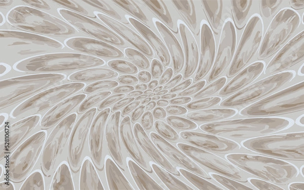 Obraz spiral white and brown wallpaper graphic design texture pattern 