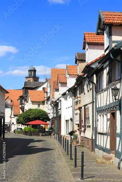 Obraz Eine Straße in Lauterbach
