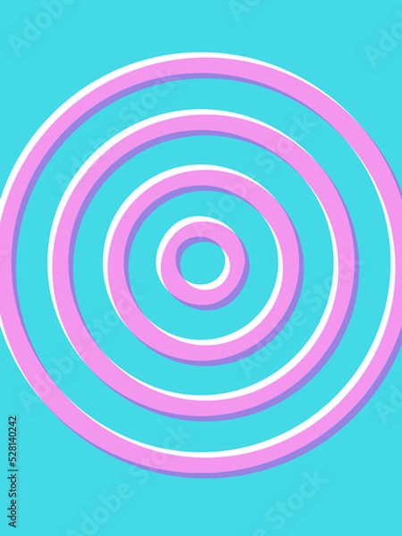 Obraz abstract background with circles