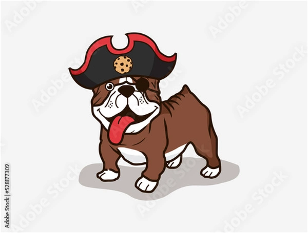 Obraz Pirate cookies dog