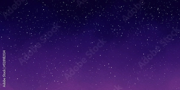 Fototapeta 背景素材_水彩テクスチャ_夜空