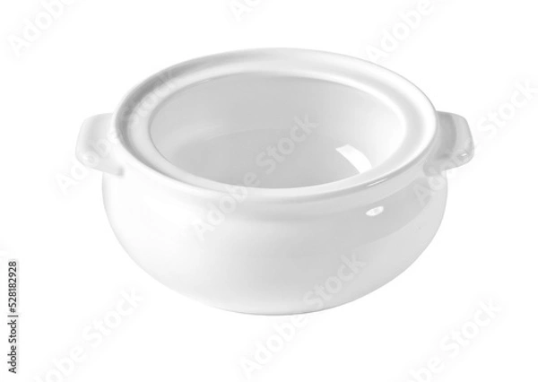 Obraz White bowl isolated