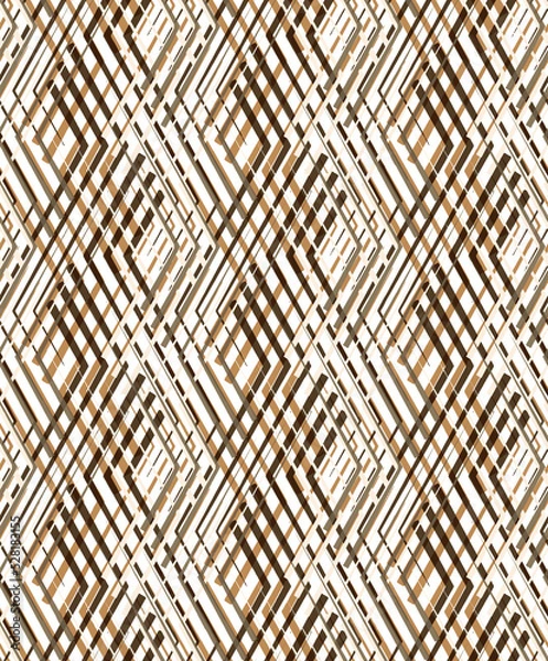 Obraz Aesthetic Contemporary printable seamless pattern with abstract line. 