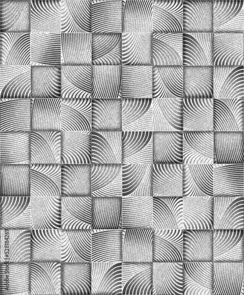 Obraz texture squares. Aesthetic modern seamless pattern for print with abstract pattern.