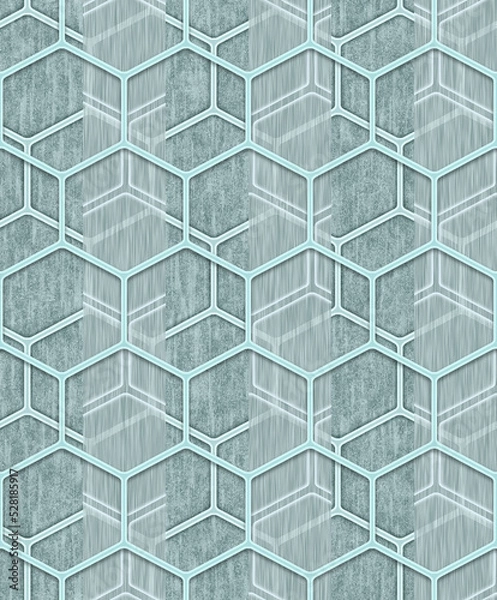 Obraz Abstract hexagon background for design. Geometric expression.