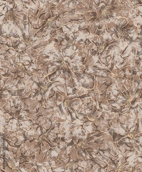 Obraz flowers abstraction. floral elements drawn repeating background. Artistic background.
Floral brush strokes seamless pattern background for fashion prints, graphics, backgrounds and crafts