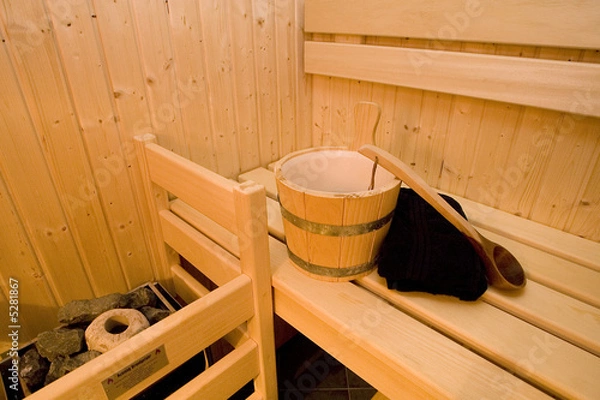 Obraz Saunautensilien