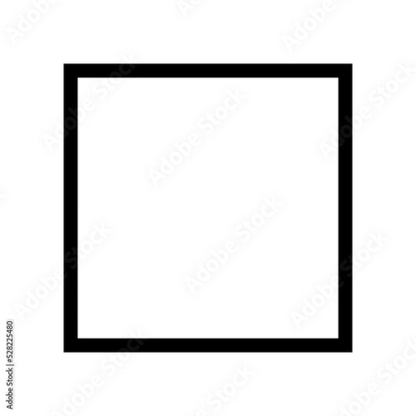 Obraz abstract futuristic shape icons for ui ux website or design element. creative geometric design element illustration for trendy technology design	