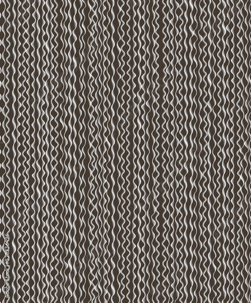 Obraz Corrugated board for packaging. abstract line background with wavy lines. Stack of industrial paper