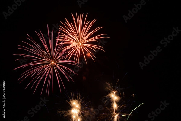 Fototapeta Feu d'artice
