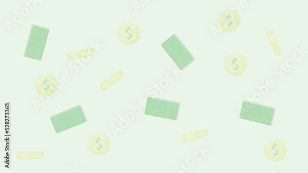 Obraz Coin and Bond background