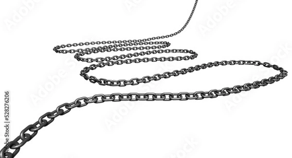 Fototapeta chain transparency alpha channel